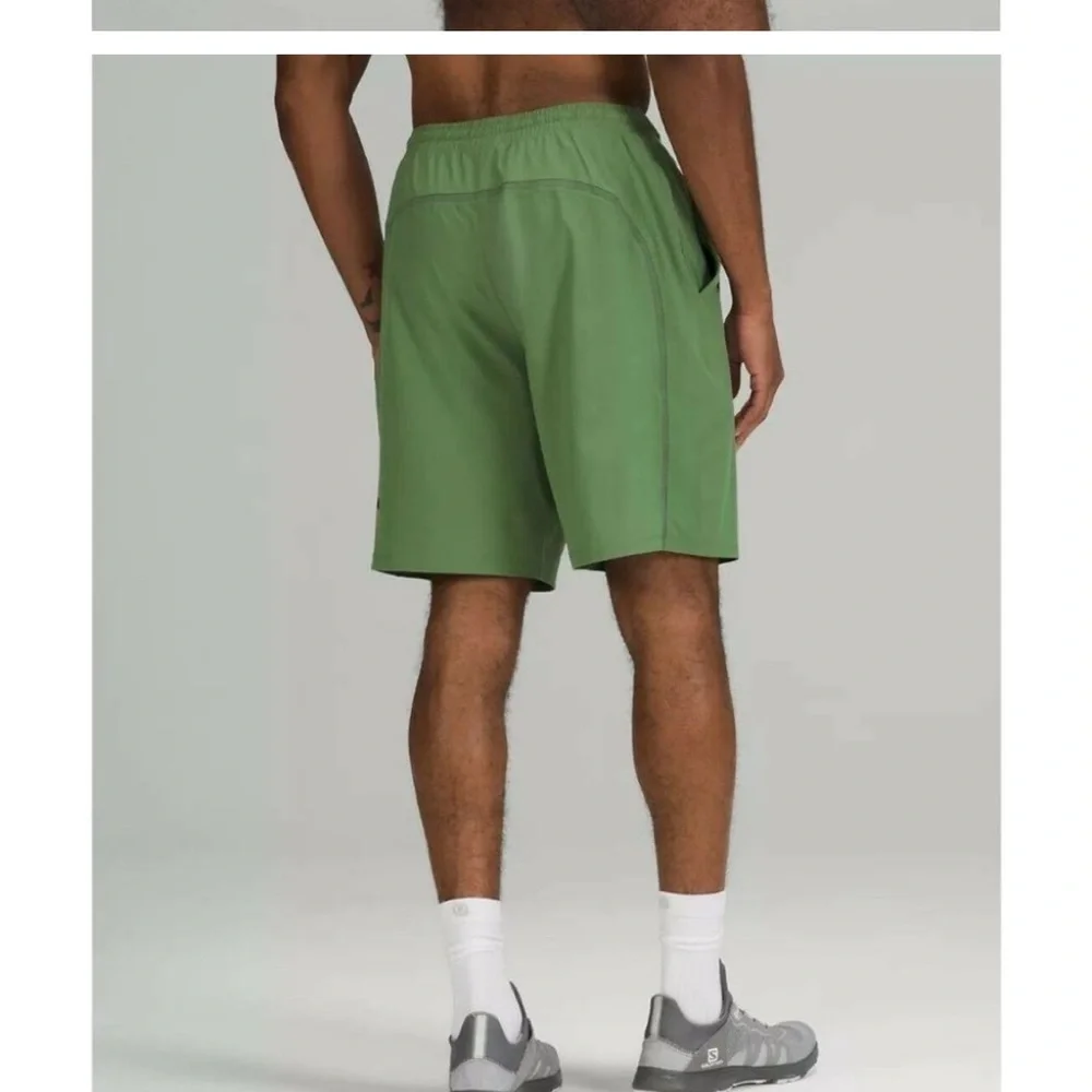 Lululemon Pace Breaker Lined Cedar Green shorts. - Picture 4 of 6